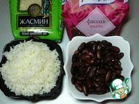 Запеченная фасоль с рисом и фрикадельками ингредиенты