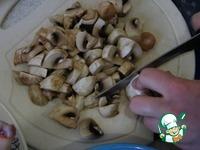 Курица, фаршированная гречкой и грибами, в тесте ингредиенты