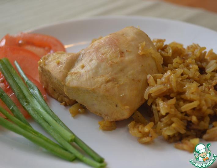 Рецепт: Курица с рисом-карри по-тайски