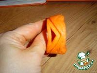 Кольца для салфеток из моркови-2 ингредиенты