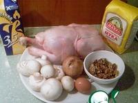 Фаршированная курица по-еревански с блинами ингредиенты