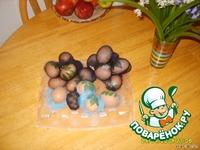Покраска пасхальных яиц ингредиенты