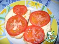 Гренки с помидорами ингредиенты