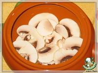 Перцы печеные, с грибами и курицей ингредиенты