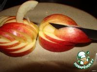 Украшение Лебедь из яблока ингредиенты