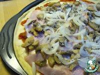 Пицца Ветчина и грибы ингредиенты