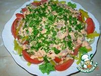 Салат с тунцом Летний ингредиенты