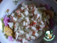 Крабовый салат с черносливом Черная жемчужина ингредиенты