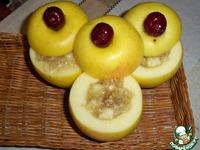 Печеные фаршированные яблоки ингредиенты