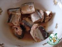 Салат  из  баклажанов с рыбой ингредиенты