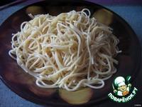 Спагетти с морскими чудовищами ингредиенты
