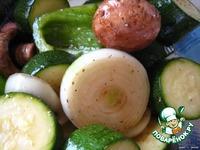 Вегетарианский шашлык или овощи для гриля ингредиенты
