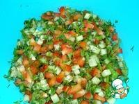 Овощной салат-гарнир ингредиенты
