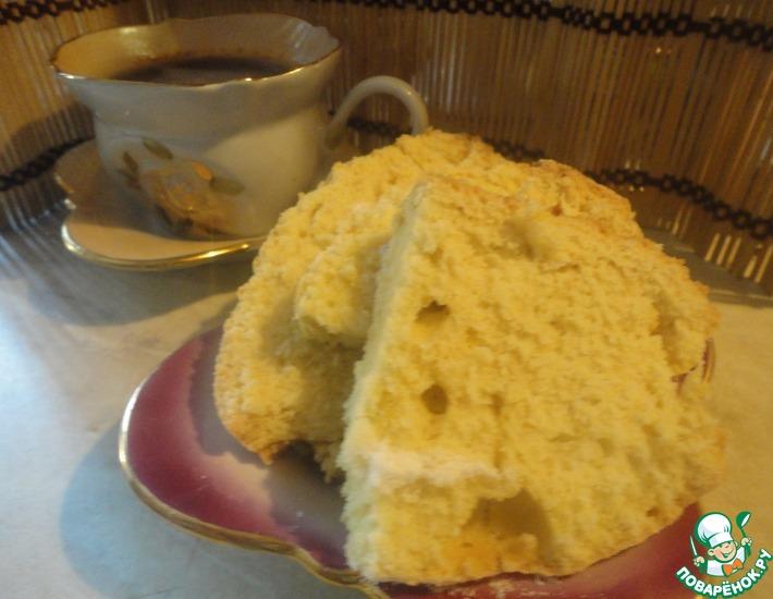 Рецепт: Лимонный пирог к завтраку из хлебопечки