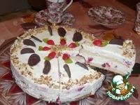 Торт творожный с клубникой " Нежность" ингредиенты
