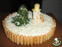 Закусочный торт "Снежная полянка" ингредиенты