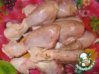 Куриные голени В носочках ингредиенты