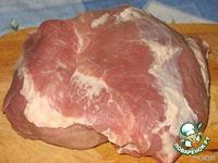 Рулет из мяса с мясом ингредиенты