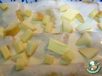 Креспелли с ветчиной и копчeным сыром ингредиенты