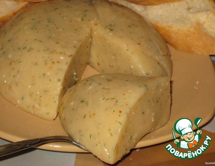 Рецепт: Сыр домашний «Пикантный»