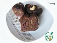 Шоколадные маффины с ягодами ингредиенты