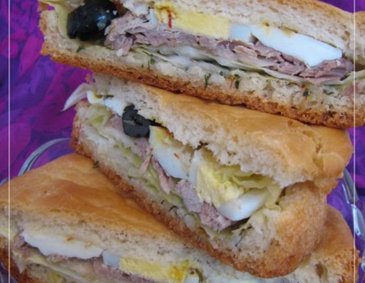 Рецепт: Тунисский сэндвич