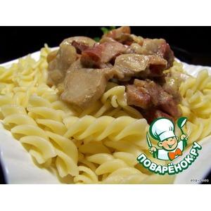 Макароны по-французски