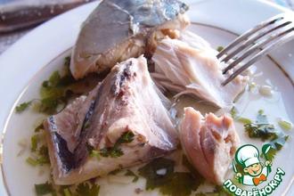 Рецепт: Рыба в соусе Киндзмари