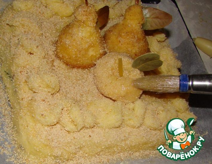 Рецепт: Торт картофельно-грибной