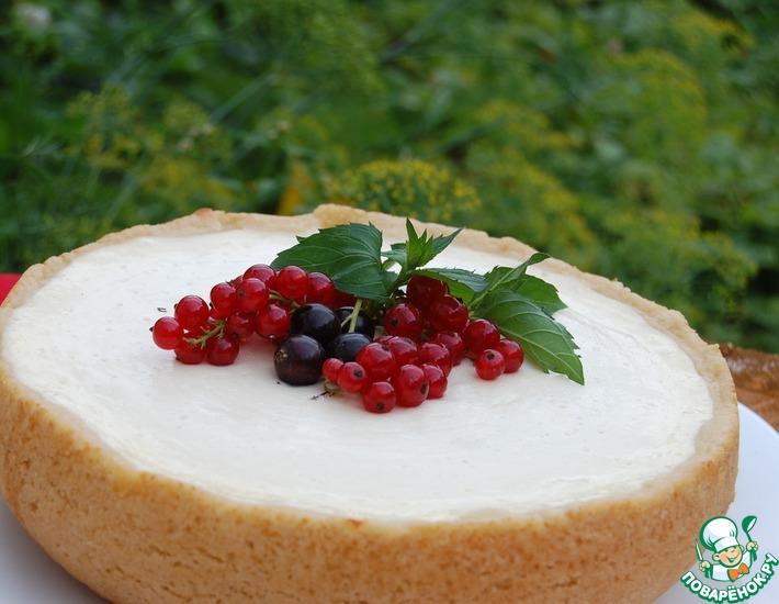Рецепт: Финский творожный пирог в мультиварке