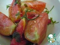 Маринованные помидоры холодным способом ингредиенты