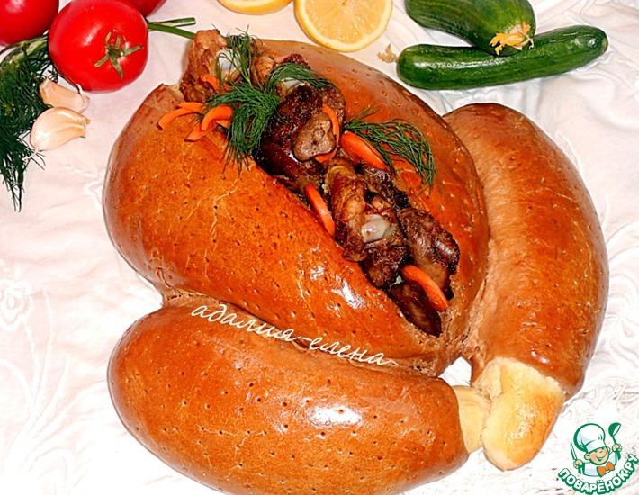Рецепт: Хлеб Фальшивая индейка