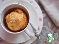 Заварные булочки с кофейно-ванильным соусом-карамель ингредиенты