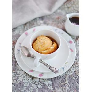 Заварные булочки с кофейно-ванильным соусом-карамель