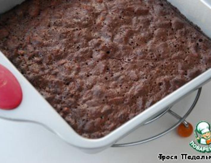 Рецепт: Брауни с печеньем и орехами