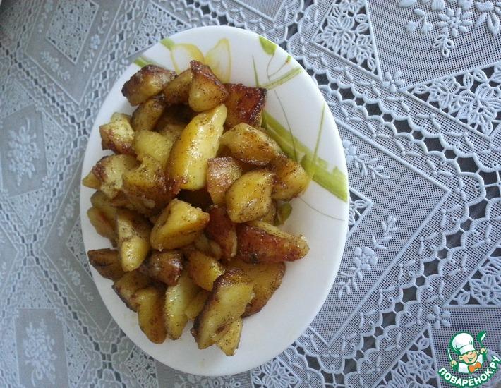 Рецепт: Ароматный картофель в мультиварке