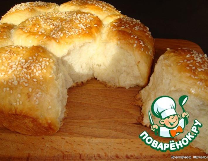 Рецепт: Хлеб Ромашка