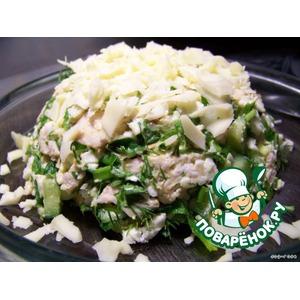 Куриный салат Нежная курочка