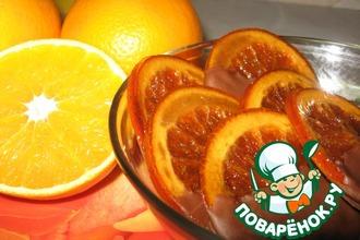 Рецепт: Карамелизованный апельсин