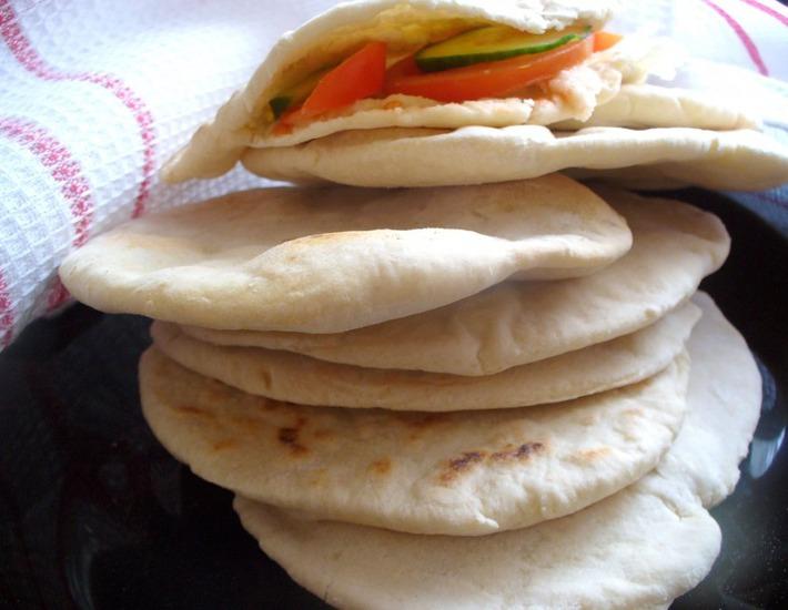 Рецепт: Арабский хлеб Пита