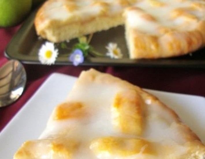 Рецепт: Пирог Яблочное лукошко