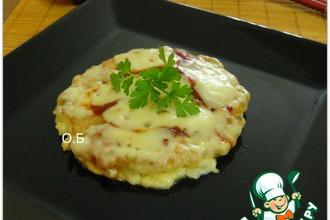 Рецепт: Окономи-яки-японская пицца