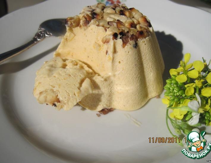 Рецепт: Пряное тыквенное мороженое с медом