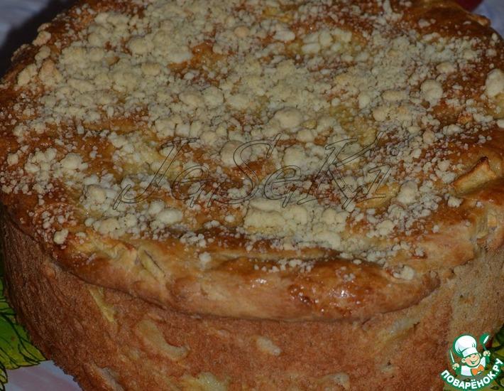 Рецепт: Белорусский яблочный пирог