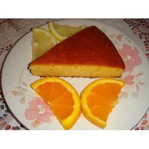 Миндально-апельсиновый пирог на меду