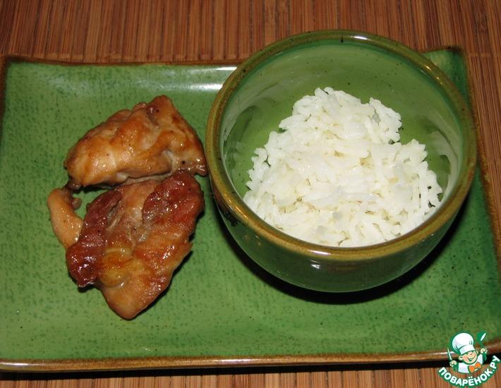 Рецепт: Курица в соусе Якитори