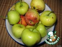 Творожная запеканка с яблоками ингредиенты