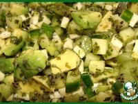 Салат Этюд в зеленых тонах ингредиенты