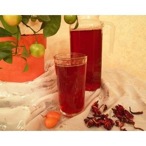 Холодный чай «Каркаде с кумкватом и имбирем»