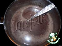 Шоколадный мусс-крем с ликeром и маскарпоне, запечeнный в чашечках ингредиенты